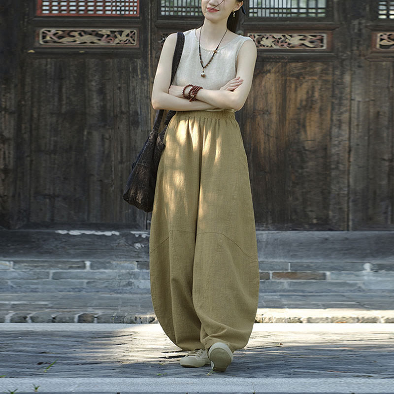 Nimara Ritual Pants Harem Trousers Loose Zen Yoga Tai Chi Women's Pants