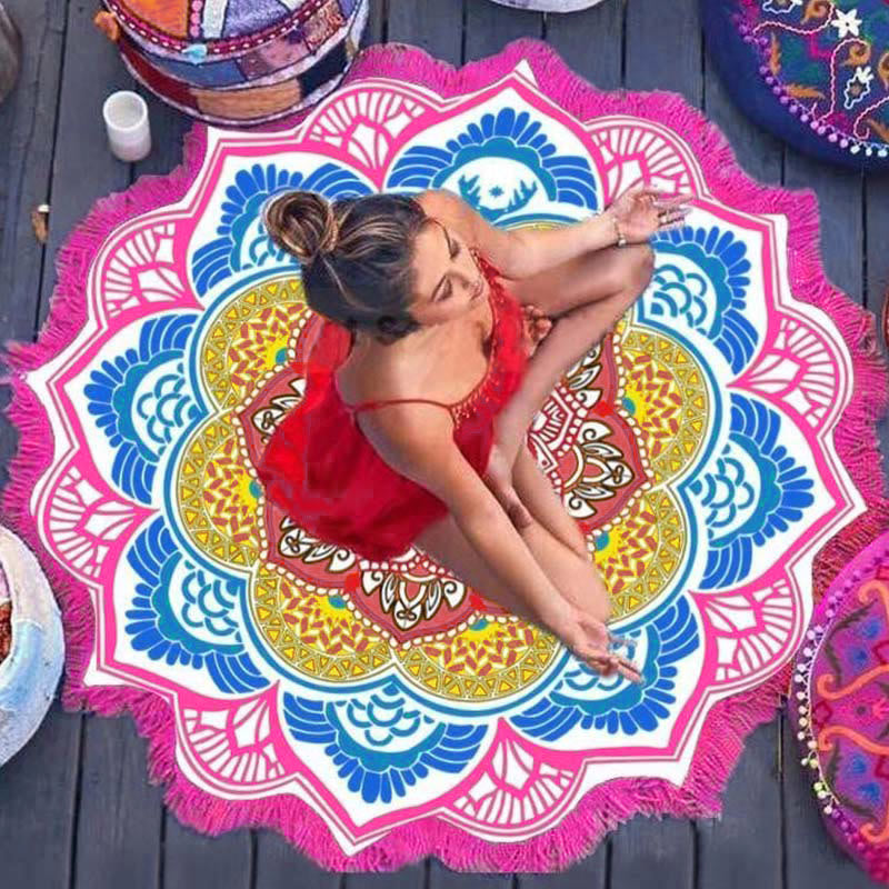 Nimara Ritual Tibetan Mandala Harmony Mat Decoration