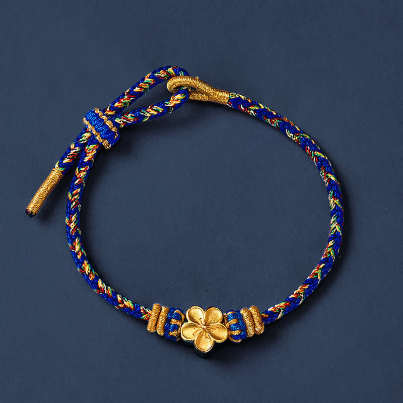 Nimara Ritual Hand-Woven String Om Mani Padme Hum Peace Bracelet