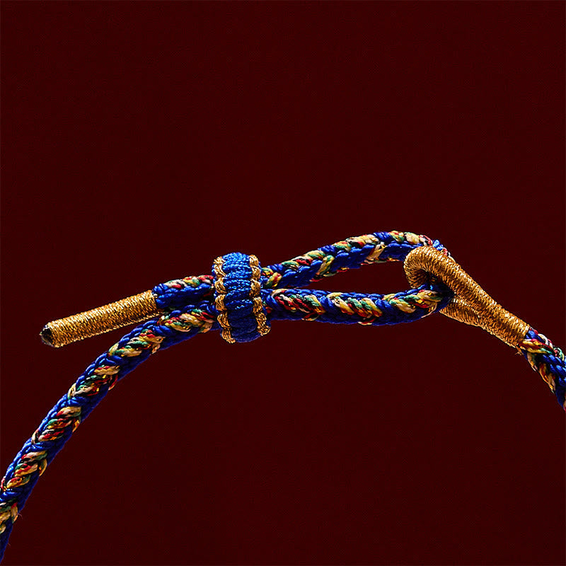 Nimara Ritual Hand-Woven String Double Golden Koi Fish Strength Rope Bracelet