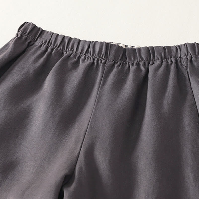 Nimara Ritual Daily Plain Simple Design Women's Pants With Pockets