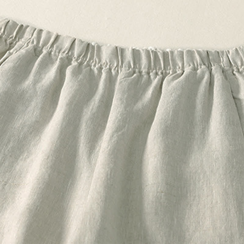 Nimara Ritual Daily Plain Simple Design Women's Pants With Pockets