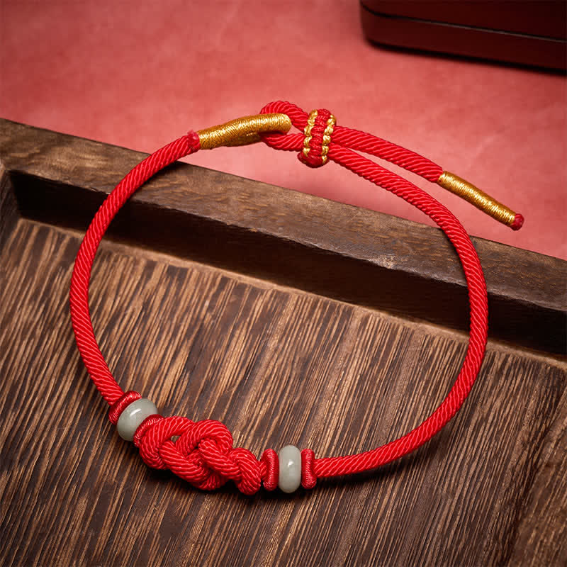 Nimara Ritual Red String Ruyi Knot Protection Bracelet