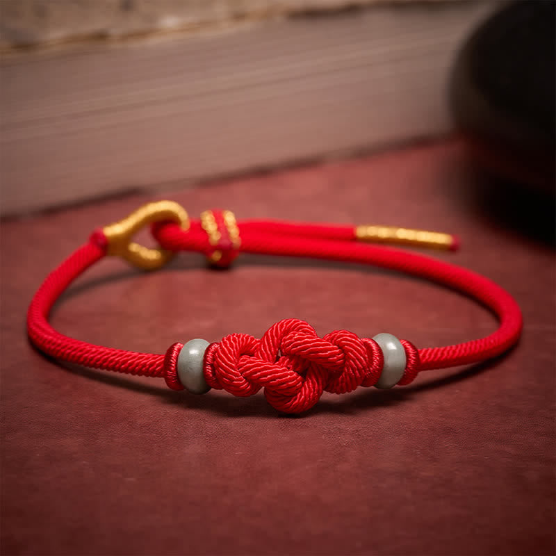 Nimara Ritual Red String Ruyi Knot Protection Bracelet