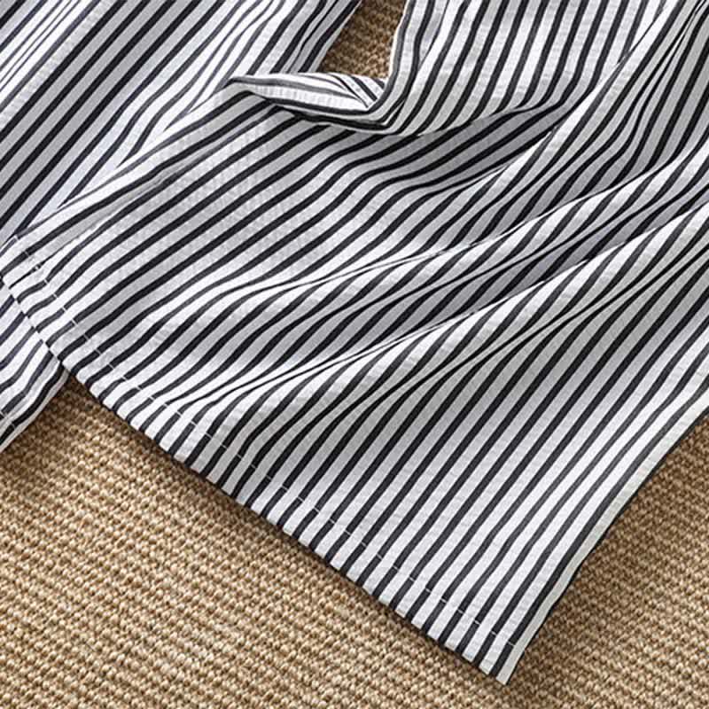 Nimara Ritual Summer Casual Drawstring Striped Long Pants Women's Wide Leg Pants With Pocket