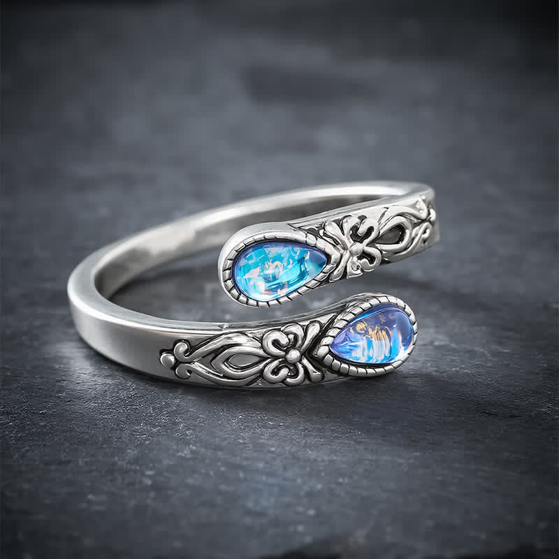 Nimara Ritual Copper Liuli Butterfly Freedom Open Ring