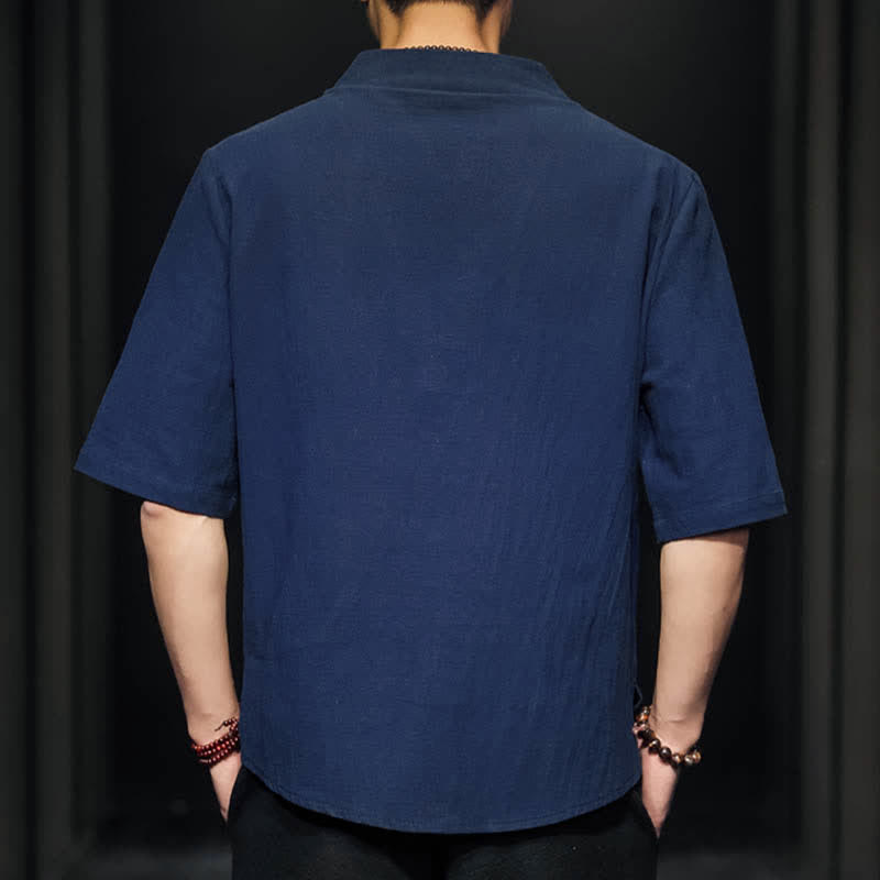 Nimara Ritual Casual Summer Half Sleeve Shirt Men's Short Sleeve Shirts