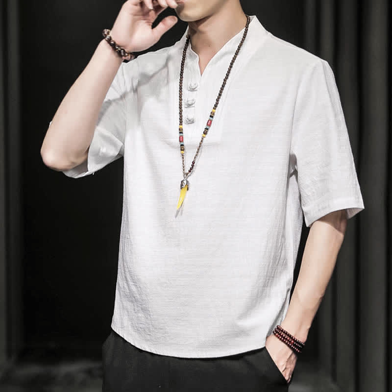 Nimara Ritual Casual Summer Half Sleeve Shirt Men's Short Sleeve Shirts