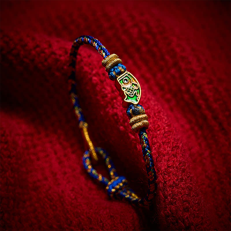 Nimara Ritual Hand-Woven String Koi Fish Strength Rope Bracelet