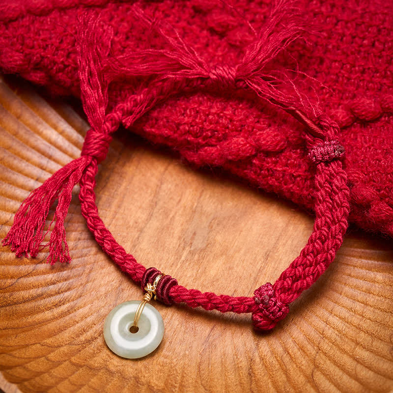 Nimara Ritual Red String Peace Buckle Fortune Bracelet