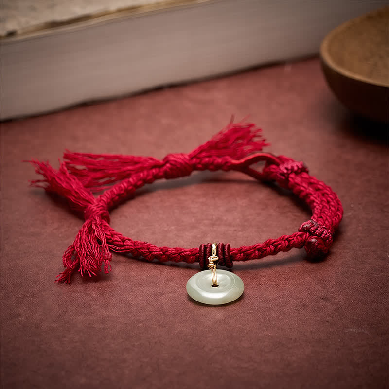 Nimara Ritual Red String Peace Buckle Fortune Bracelet