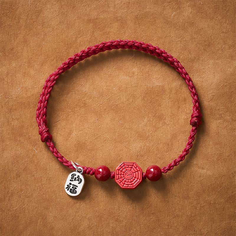 Nimara Ritual Bagua Red String Harmony Bracelet