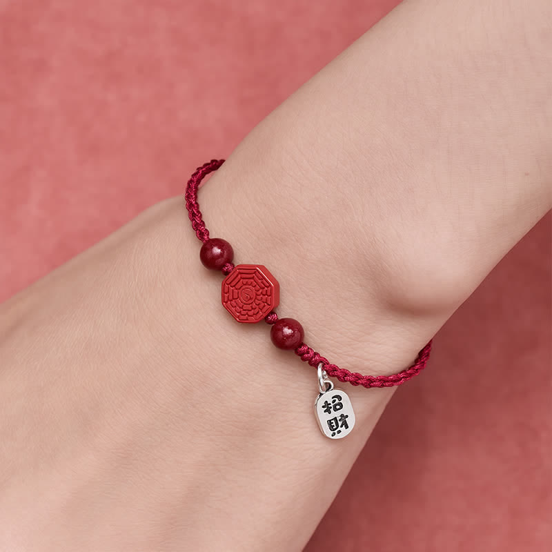 Nimara Ritual Bagua Red String Harmony Bracelet