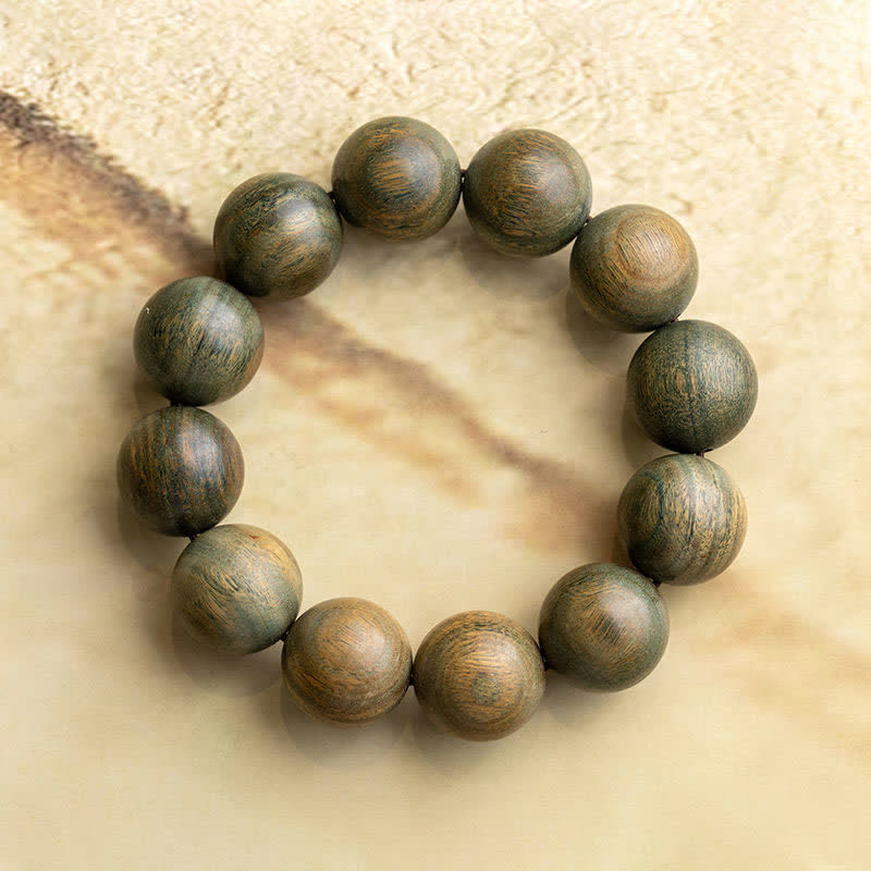 Nimara Ritual Tibetan Green Sandalwood Soothing Cure Bracelet
