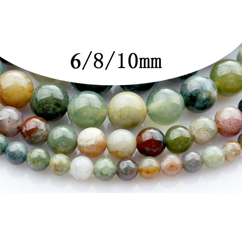 Nimara Ritual India Agate Beads Luck Yoga Bracelet