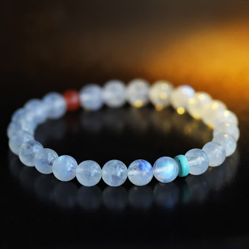Nimara Ritual Moonstone Calm Healing Positive Bracelet