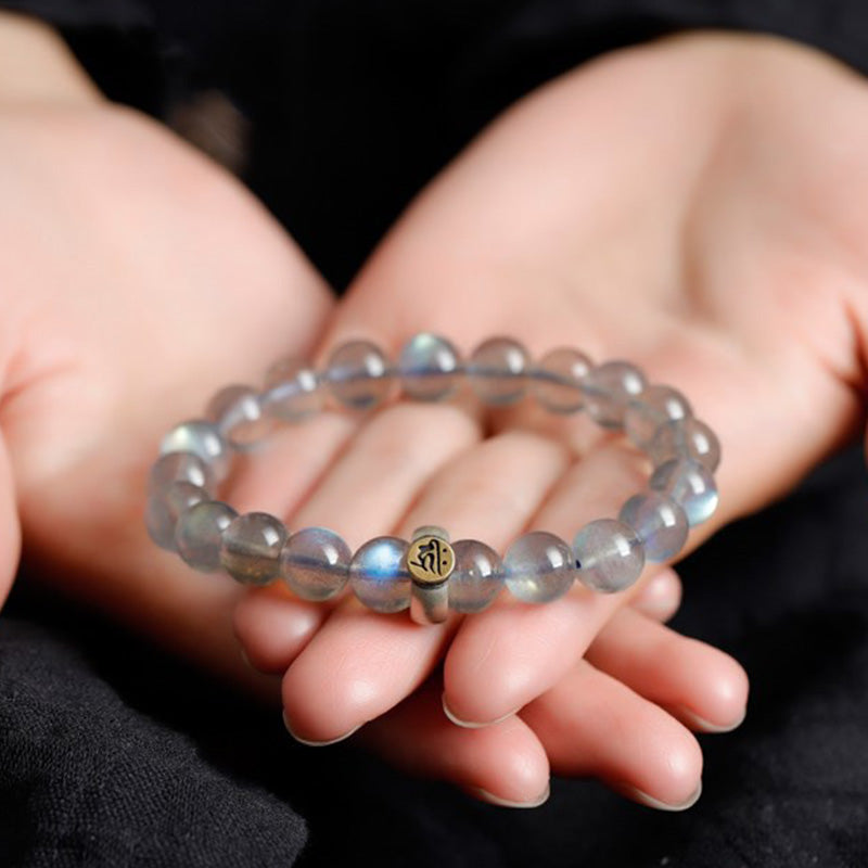 Nimara Ritual 12 Chinese Zodiac Moonstone Calm Love Bracelet