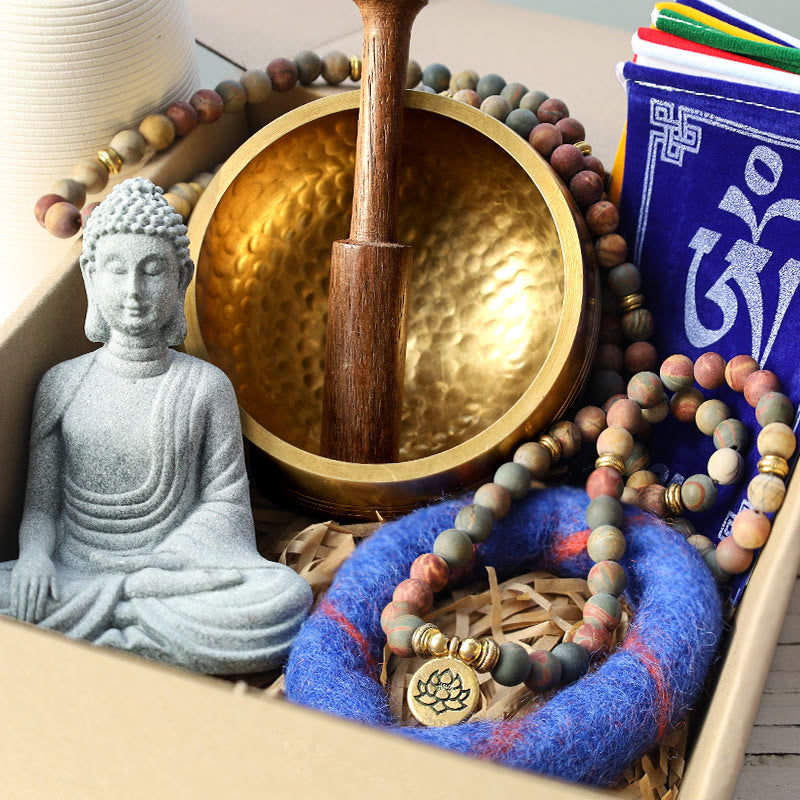 Nimara Ritual Tibetan Meditation Healing Gift Bundle