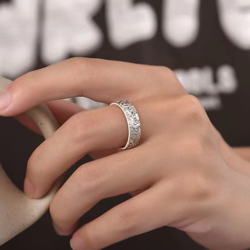 The Auspicious Clouds Luck Vintage Ring