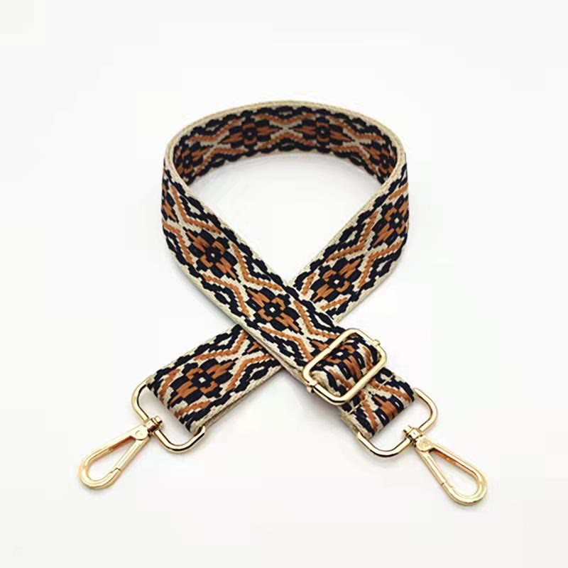Nimara Ritual Multicolor Embroidered Shoulder Bag Straps