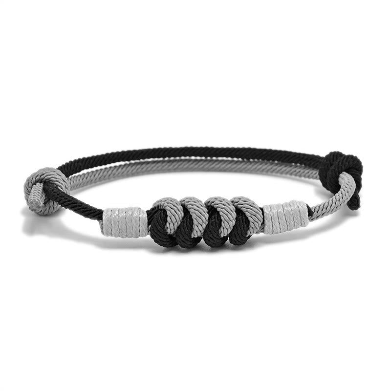 Nimara Ritual Simple Design King Kong Knot Strength Braid String Bracelet
