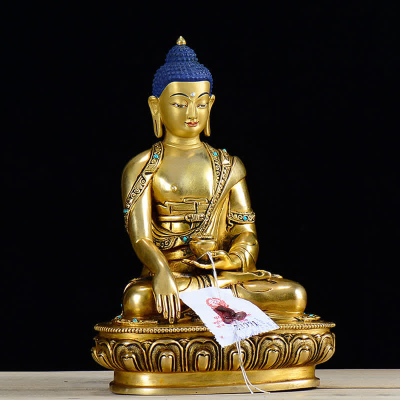 Nimara Ritual Shakyamuni Compassion Copper Statue Decoration