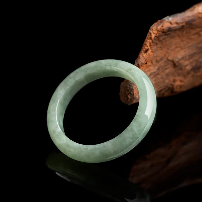 Nimara Ritual Natural Jade Prosperity Abundance Ring