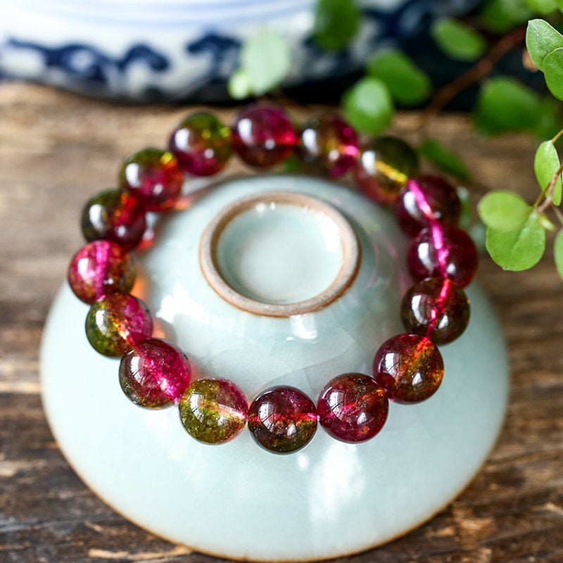 Nimara Ritual Natural Tourmaline Love Wisdom Bracelet