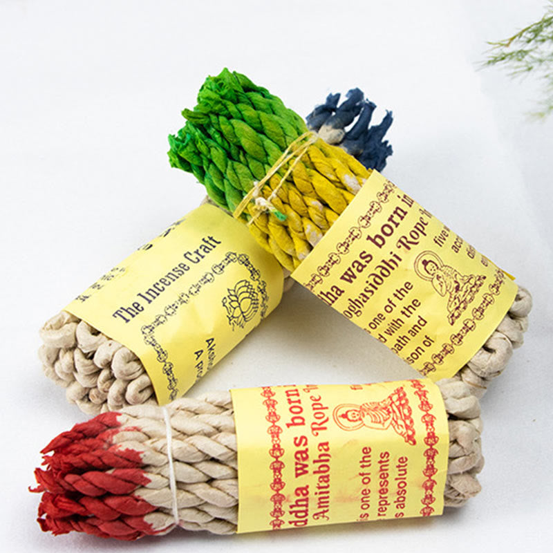 Nimara Ritual Nepal Rope Incense Purify Healing Meditation Incense