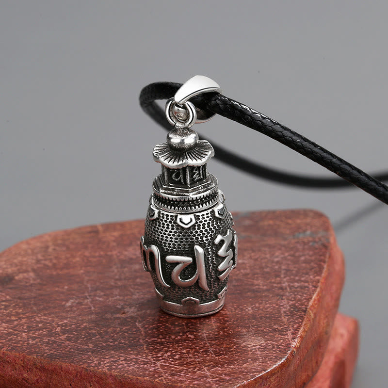 Nimara Ritual Om Mani Padme Hum Copper Creativity Necklace Pendant