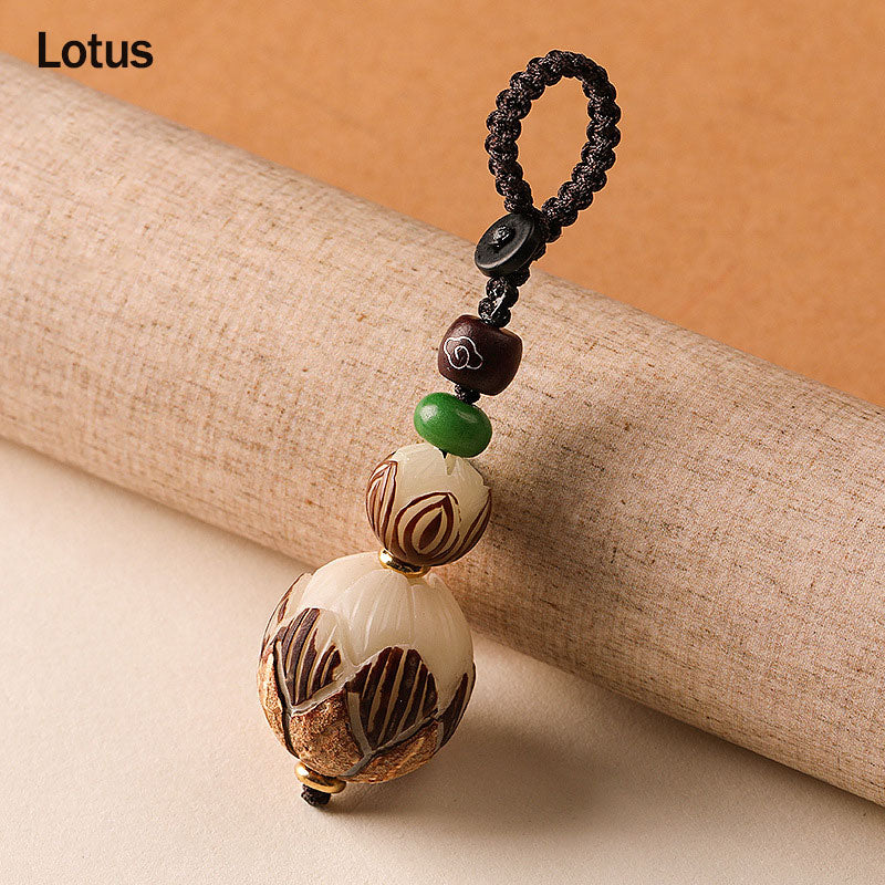 Nimara Ritual Bodhi Seed Blessing Keychain Decoration