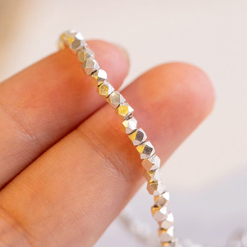 Nimara Ritual 925 Sterling Silver Beaded Blessing Ring