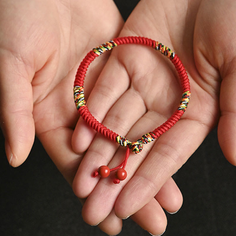 Nimara Ritual Five Colors King Kong Knot String Protection Luck Bracelet