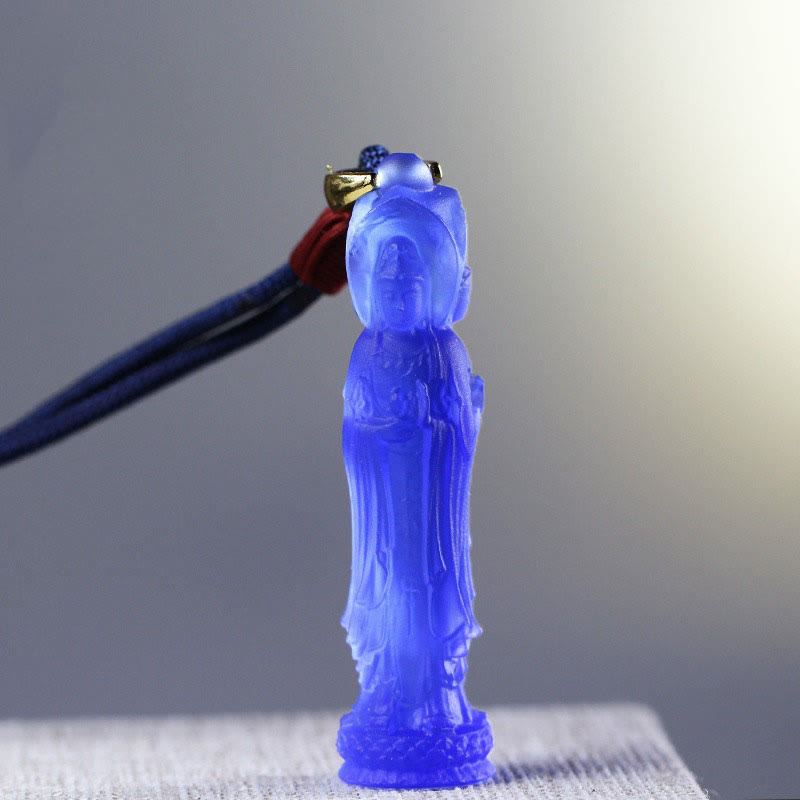 Nimara Ritual Avalokitesvara Buddha Liuli Harmony Necklace