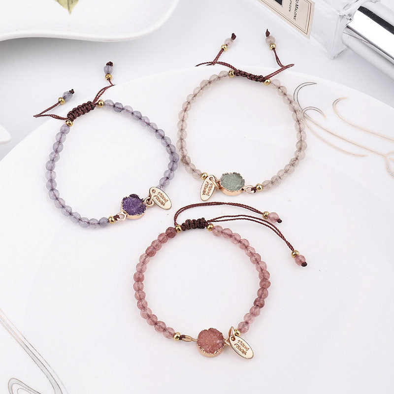 Nimara Ritual Natural Crystal Charm Lucky Healing Bracelet