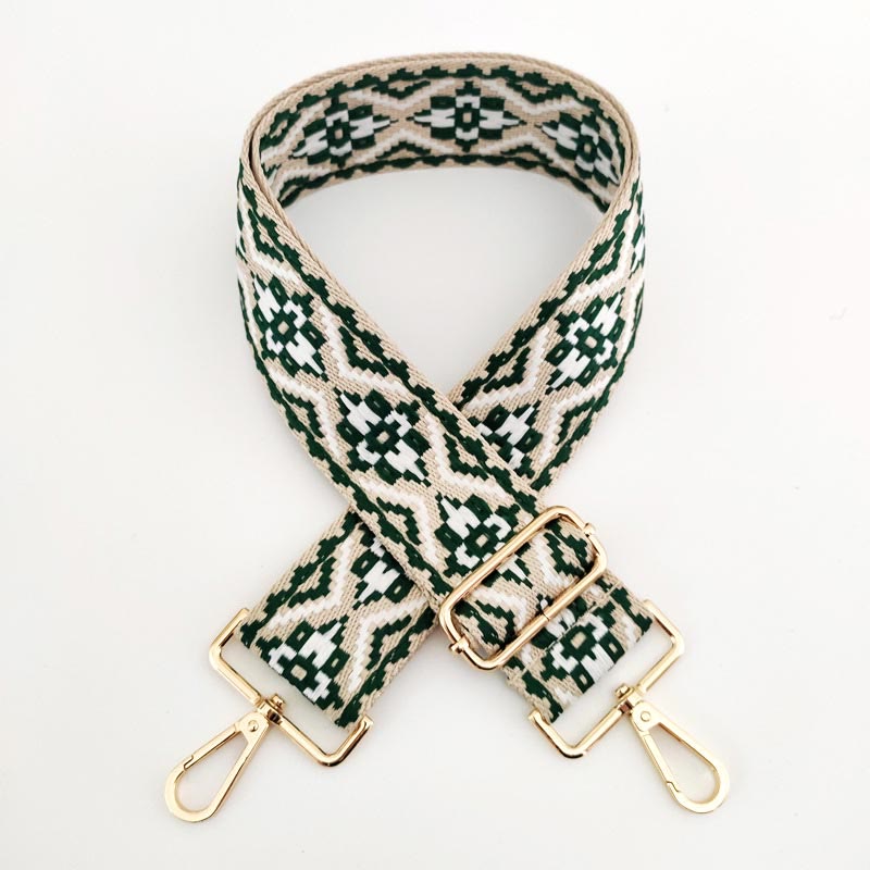 Nimara Ritual Multicolor Embroidered Shoulder Bag Straps