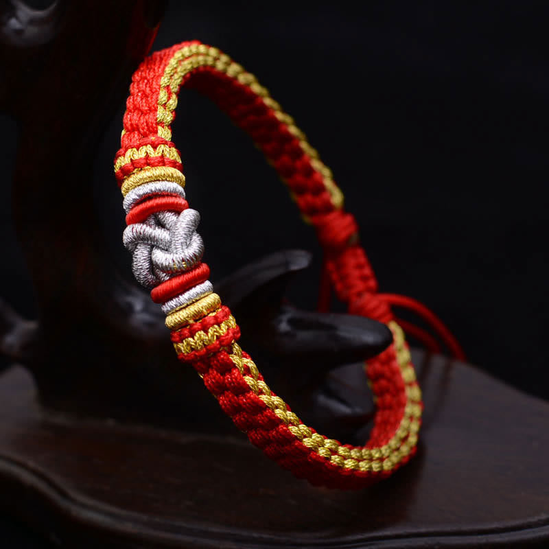 Nimara Ritual Colorful Rope True Love Knot Luck Handmade Bracelet