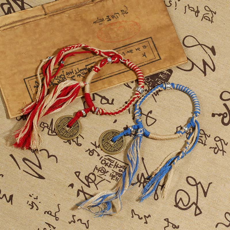 Nimara Ritual Mountain Ghosts Spend Money Wealth Prosperity Handmade Braided Bracelet