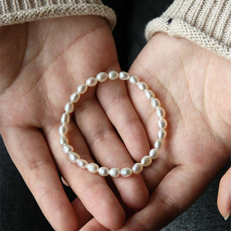 Nimara Ritual Natural Pearl Healing Beaded Bracelet
