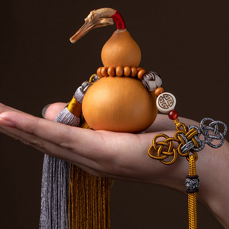 Nimara Ritual Feng Shui Coins Gourd Chinese Knot Lucky Coins Five Emperor Money Wealth Tassels Decoration