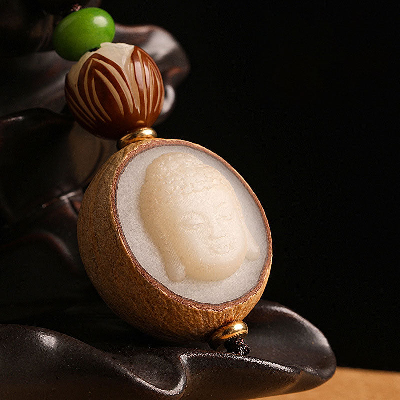 Nimara Ritual Bodhi Seed Blessing Keychain Decoration