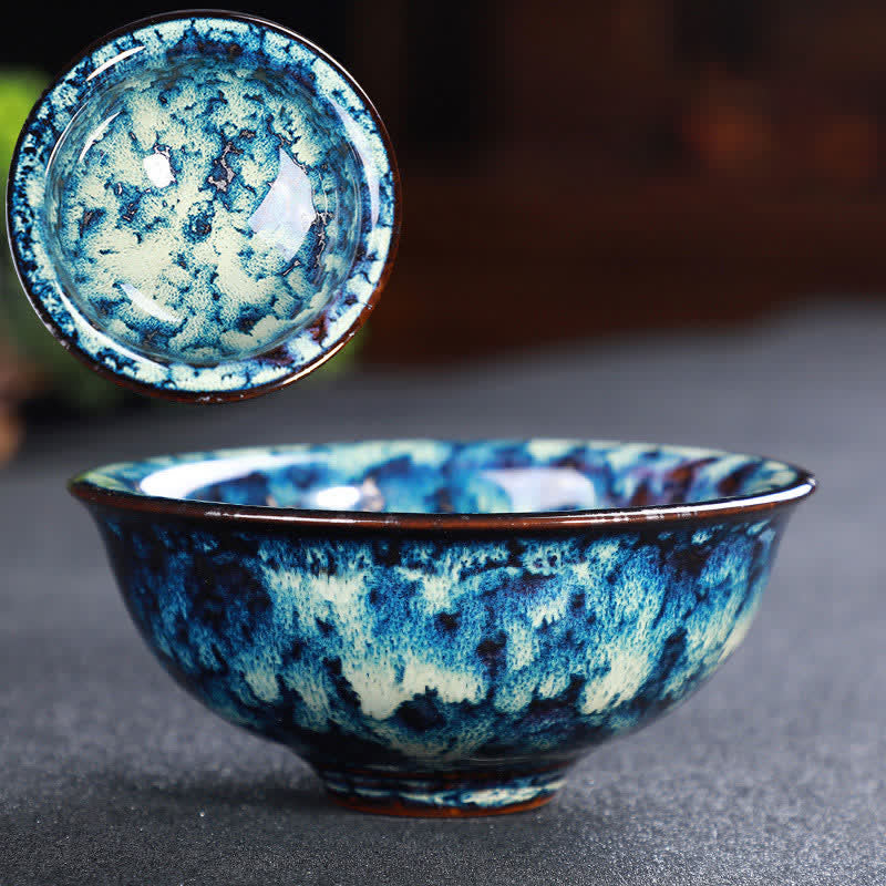 Nimara Ritual Colorful Ceramic Teacup Home Office Tea Cups