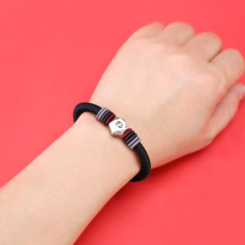 Nimara Ritual 999 Sterling Silver 12 Constellations of the Zodiac Blessing Handmade String Bracelet