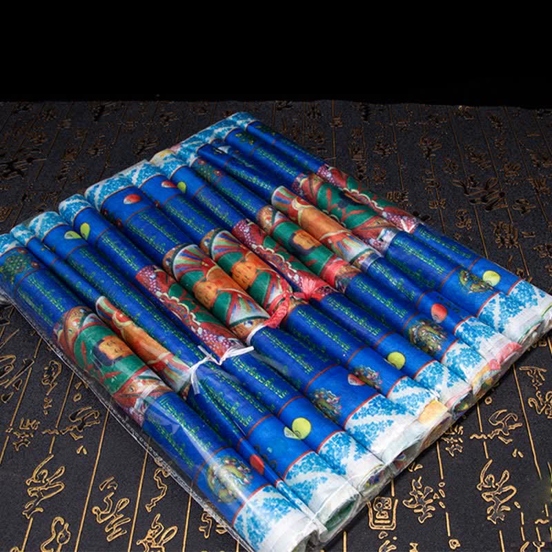 Nimara Ritual Tibetan 5 Colors Windhorse Buddha Tara Scriptures Healing Auspicious Outdoor Prayer Flag