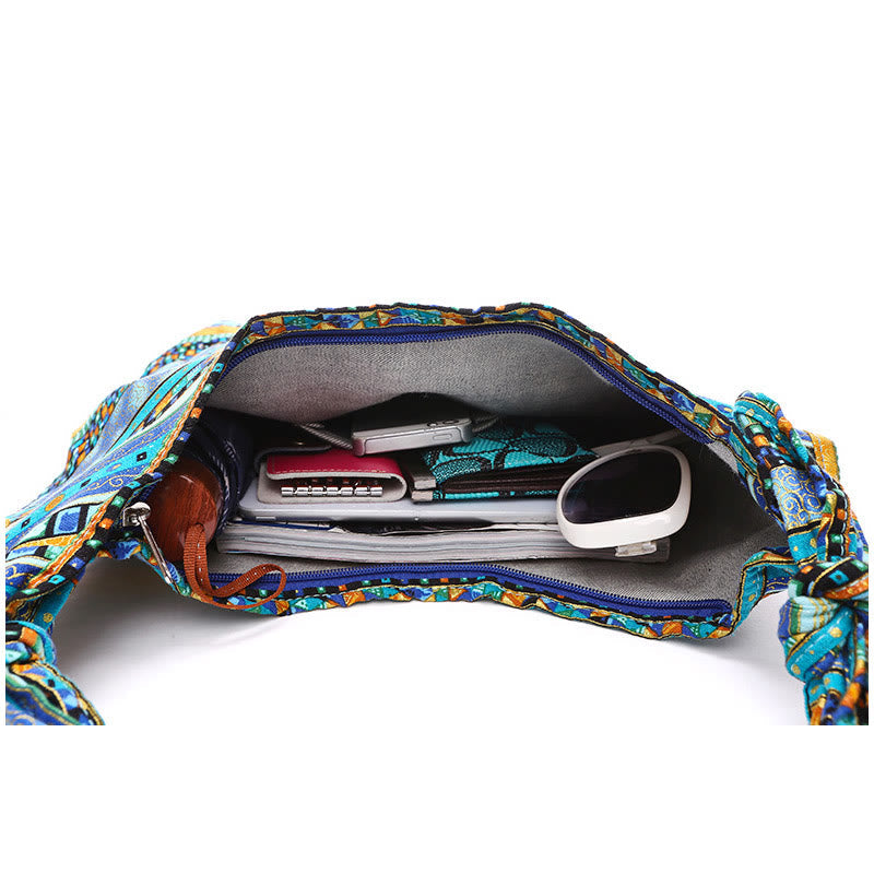 Nimara Ritual Cotton Stripes Crossbody Bag Shoulder Bag