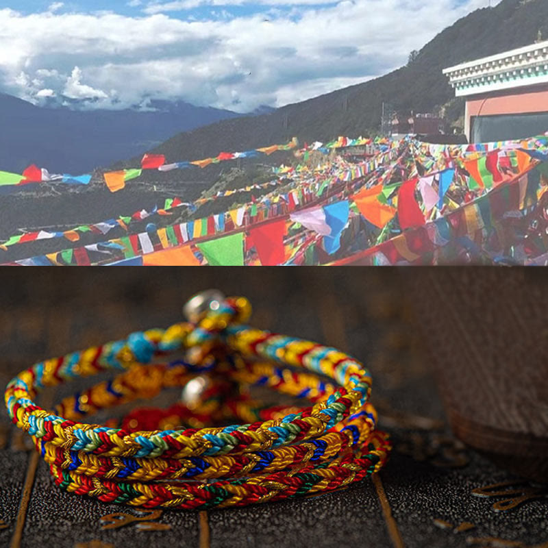 Nimara Ritual "May you be good fortune and success" Lucky Multicolored Bracelet