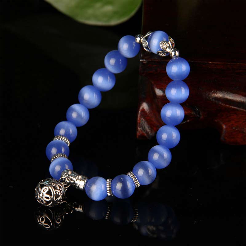 Nimara Ritual Tibetan Cat Eye Lucky Bracelet