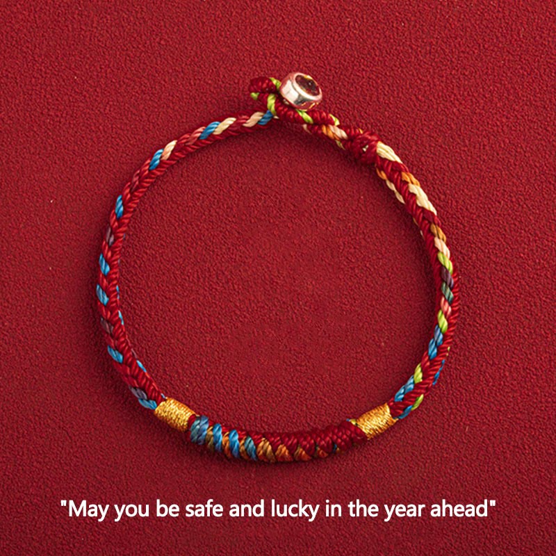 Nimara Ritual "May You Be Safe And Lucky In The Year Ahead" Multicolored Bracelet