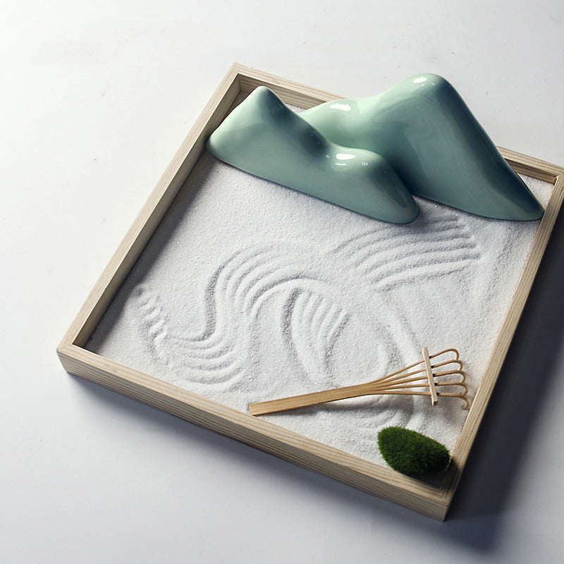 Nimara Ritual Rocks Landscape Meditation Enlightenment Zen Garden Decoration