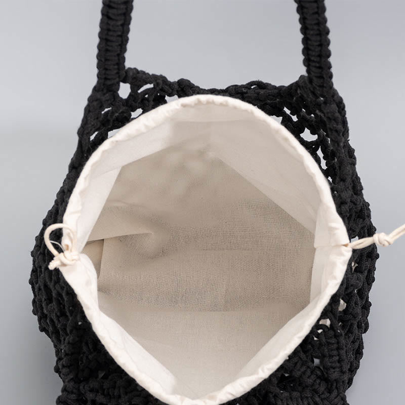 Nimara Ritual Hand-woven Cotton Thread Shoulder Bag Handbags